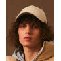 5-Panel Premium Curved Visor Snapback Cap - White - One Size